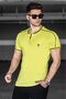 Apple Green Polo Neck Men's T-Shirt 9281