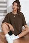Women's Loose Cut Oversized T-Shirt (Certified) - 4