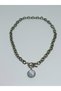 1. Grade Quality 316L Surgical Steel Women Short Necklace,Medallion Chain Model No 6