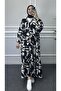 Buttoned Cotton Viscose Dress