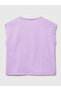 Girl's Printed Tshirt 6-14 Years Lilac - 3