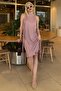 Powder Halter Neck Women's Dress Mg2351 - 6