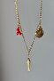 Coral and Summer Steel Necklace - 2