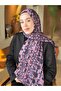 Abstract Zigzag Pattern Bamboo Shawl - 3