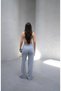 Women's Grimelaj 2 Thread Palazzo High Waist Loose Wide Leg Loose Sweatpants - 7