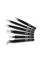 6 Pcs Precision Electronics Tweezer Set Antistatic Steel Tweezer Set