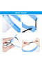 Dental Protective Face Dental Face Shield with 10pcs Detachable Face Shield Anti-Fog Dustproof Re... - 5