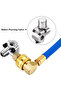 1/4 5/16 3/8 Refrigerator Piercing Puncture Valve With Spanner Air Conditioner Line Tap Valves To... - 2
