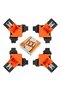 4PC 90 Degree Corner Clamps for Woodworking, 4pcs Cabinets, Photo Framing Fast Adjustable Quick Spri - 8