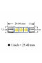 6xCar LED Bulb Sun Visor Makeup Mirror Lamps Xenon White 3SMD Fuse Light 12 V Super Bright LED La... - 6