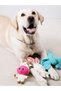 pig Cute Plush Toys Squeak Pet Cow Rabbit Animal Plush Toy Dog Chew Squeaky Whistling Involved Squir - 2