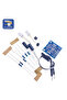 MHT11 Simple 5MM LED Flash DIY Kits DC 3V-14V Circuit Electronics Suite 1.6mm Parts for Arduino B... - 2