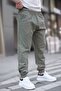 Mint Green Relaxed Jogger Pants 6853 - 4