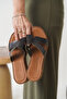 D0684 Daily Orthopedic Genuine Leather Heeled Women's Slippers - 5