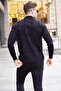 Black Turtleneck Knitwear Sweater 5784 - 3