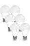 6-Pack 12W LED Bulbs, Non-Dimmable E27, 6500K Daylight (White) - 2