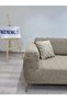 Jacquard 3-Seater Sofa Cover, Sofa Bed Sofa Cover Mink Color (PRODUCT CONTENT 1PCS) - 5