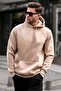 Bej Erkek Sweatshirt 5339