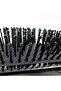 Black Paddle Brush and Cushion Hairbrush/Large Square Air Cushion Paddle Brush - 2