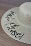 Women`S Camel Wide Brim Straw Hat - Beach Sun Protection - 2