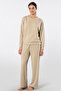 3610 Women's Crew Neck Pipe Long Track Suit Set - 2