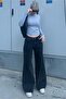 Black Straight Wide Women's Jean MG1996 - 3