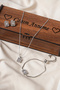 Zircon Stone Baguette Model Set Necklace, Bracelet, Earring Set |   Mother's Day Gift