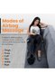 uRecovery Leg Massager | 6 Modes of Airbags Massage Working | 4 Intensity Levels Lithium Ion Ba - 4