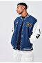 Unisex Oversize Bomber 00 College Jacket - 5