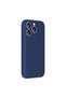 iPhone 15 Pro Case with Camera Protection Tkng Vitra Cover with Card Holder - Gray - 5