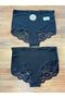 Breathable Special Mold High Waist Lace up Recovery Panties 3 Pack - 2