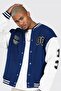 Unisex Oversize Bomber 00 College Jacket - 2