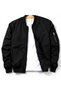 Unisex Oversize Double Pocket Bomber Jacket College Jacket