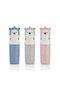 Set of 2 Capped Blue Pink Travel Storage Box Family Accessory Carrying Container Girls Boys Toothpaste Storage - 7