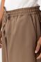 Elastic Waist Baggy Trousers Mink - 5