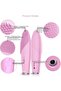 uLuna-2 Silicone Facial Cleansing Brush | Sonic Tech Vibration | 500mAh battery | 7000 times/mi - 5
