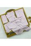 İncibaby 100% Cotton Jacquard Breathable Fabric 10-Piece Elegant Baby Girl Hospital Discharge Set