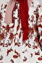 Bat Sleeve Duru Viscon Dress-Burgundy - 4