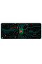 GamerTek Circuit Cool Green Desk Mat (80x30 cm)