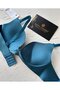 أنجلينا رفع ما يصل دون Underwire سلس الخامس الرقبة المستوردة الجودة الصلبة اللون لا أثر الصدرية - 4