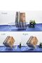 Clear Acrylic Desktop Bookshelf – Minimal Book Display and Magazine Organizer for Home or Office - 4