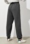 Women's Smoked Comfort Fit Sweatpants Mg1353 - 3