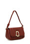 CREZZO 4PR Burgundy Women's Cross Bag - 2