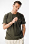 Men's T-Shirt Standard Fit Basic Crew Neck 5-Pack T-Shirt Basic-Manless5 - 4