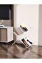 Large Clear Acrylic 3-Tier Bookshelf – Modern Leaning Wall Bookcase and Decorative Storage Rack - 4
