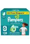 Rash Pro. Taped Diapers, S6, 13+kg,+50% Aloe Vera Lotion 3x Fortified Layers Super Saver Box 138Ct