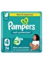 Baby Diapers | Rash Protection Taped | Size 4 | 9-14 kg | Aloe Vera | 74 Ct