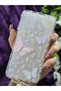 iPhone 11 Compatible Pastel Colorful Floral Butterfly Patterned Silicone Transparent Phone Case - 3