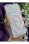 iPhone 15 Compatible Rose Pattern Silicone Transparent Phone Case - 5