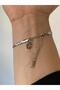 316L Steel Italian Bracelet with Letter g Does Not Tarnish